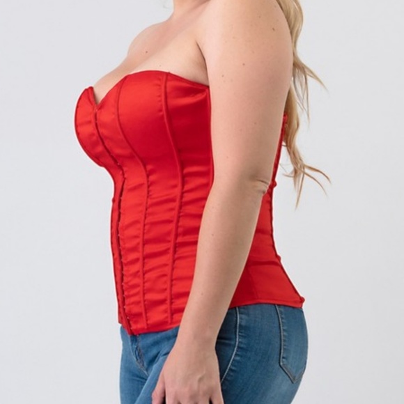 🌺HP🌺👀Plus Size Outerwear Corset NWOT - Picture 3 of 4